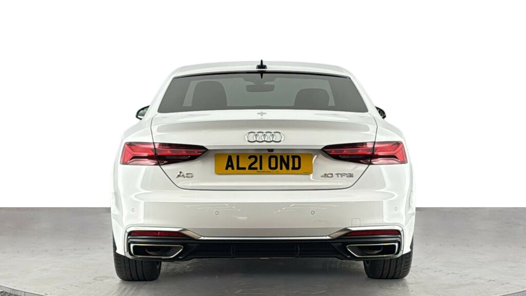 Audi A5 2.0 Tfsi 40 S Line Coupe S Tronic Euro White #5