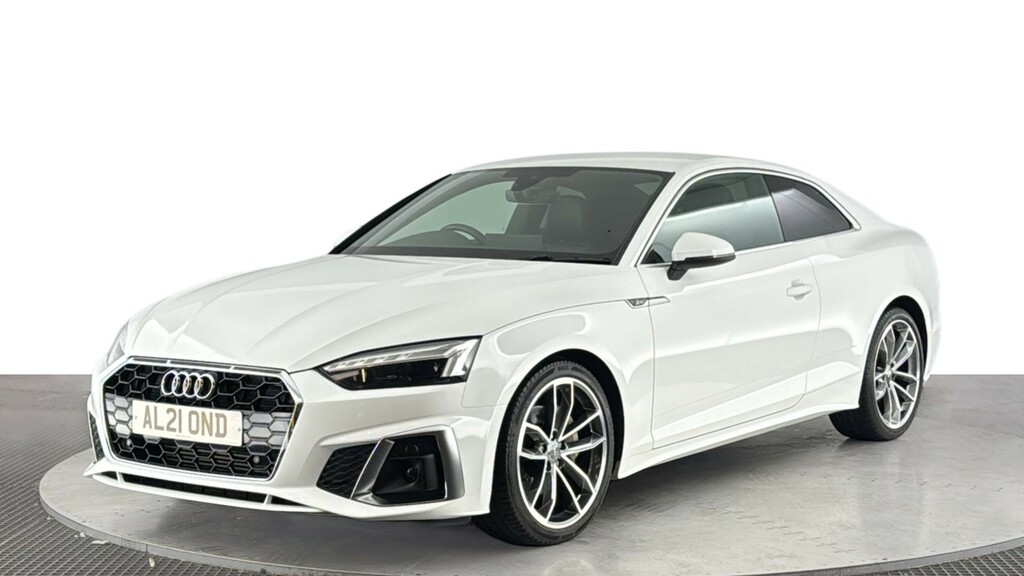 Audi A5 2.0 Tfsi 40 S Line Coupe S Tronic Euro White