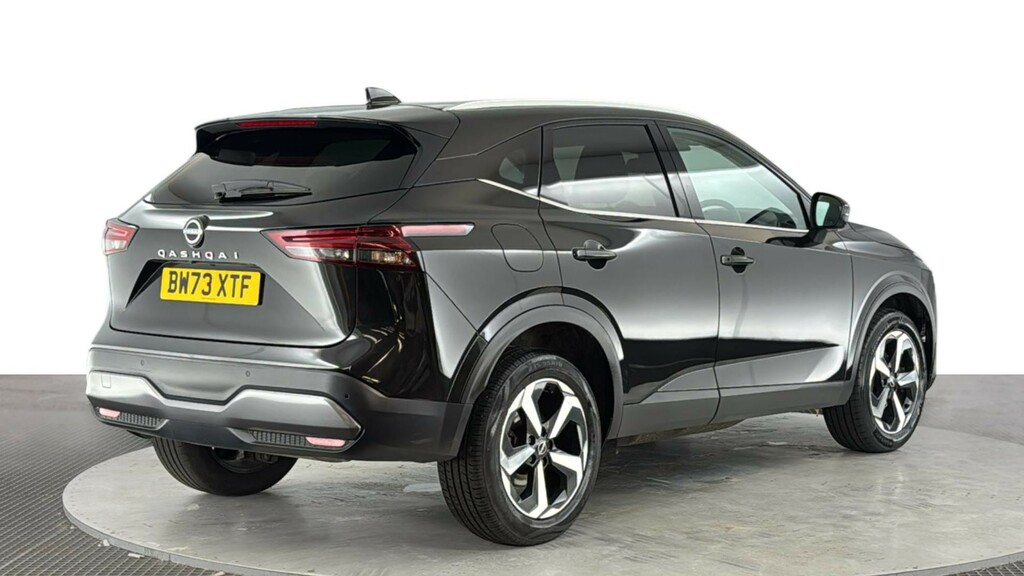 Nissan Qashqai 1.3 Dig-t Mhev N-connecta Suv Hybrid Ma BW73XTF Black #4