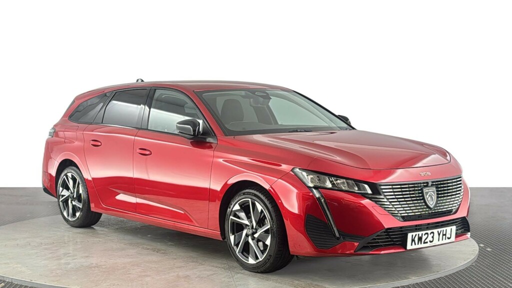Peugeot 308 SW 1.2 Puretech Allure Premium Estate Eat KW23YHJ Red #2