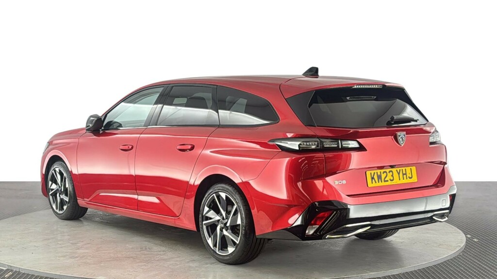 Peugeot 308 SW 1.2 Puretech Allure Premium Estate Eat KW23YHJ Red #6