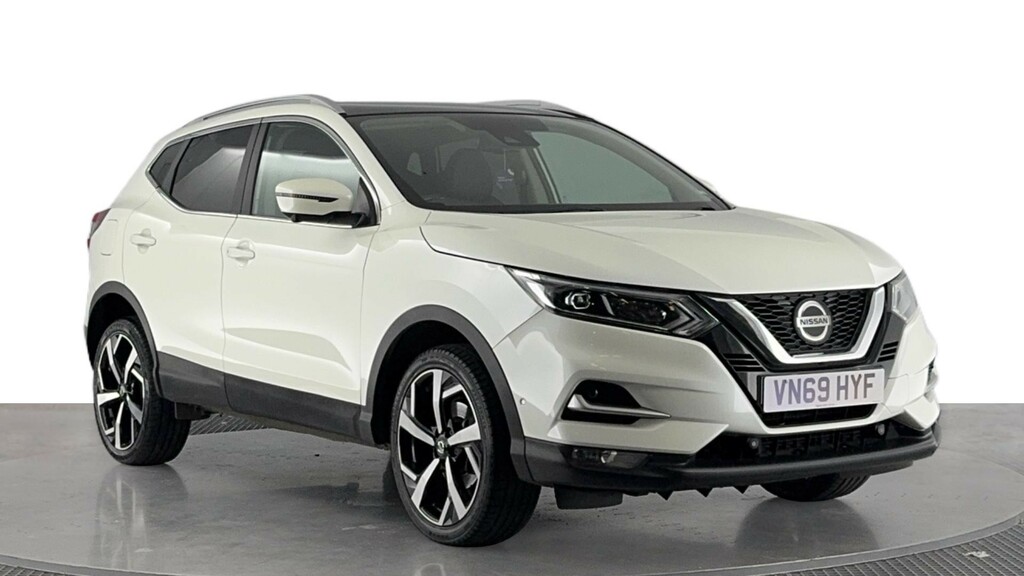 Nissan Qashqai 1.3 Dig-t Tekna Suv Euro 6 Ss White #2