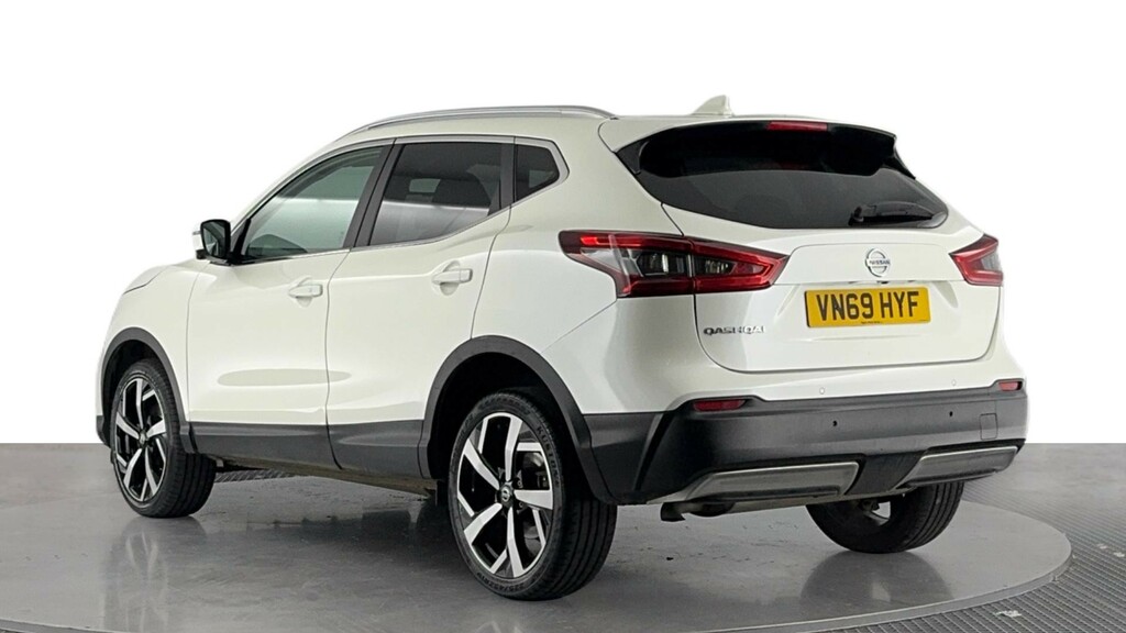 Nissan Qashqai 1.3 Dig-t Tekna Suv Euro 6 Ss White #6