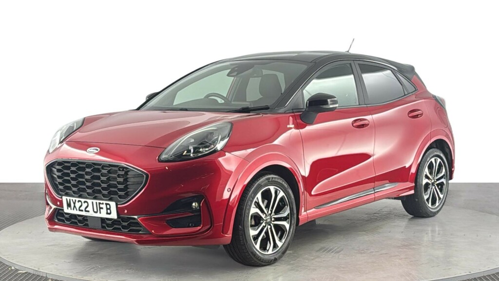 Ford Puma 1.0T Ecoboost Mhev St-line Suv Hybrid M Red