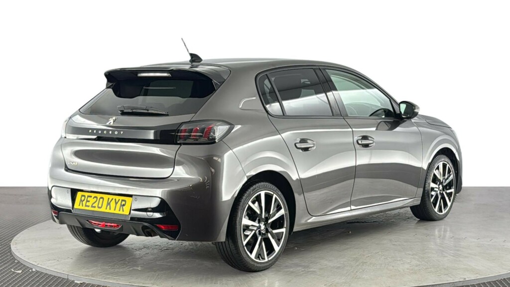 Peugeot 208 1.2 Puretech Allure Premium Hatchback E Grey #4