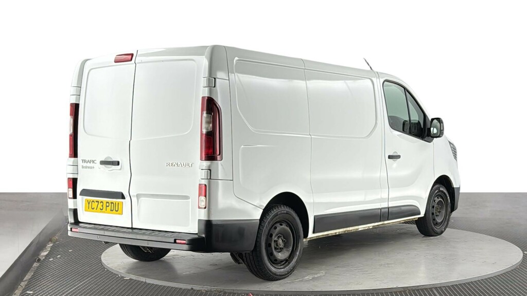 Renault Trafic 2.0 Dci Blue Sl28 Business Panel Van M White #4