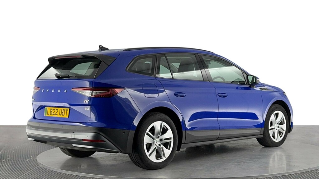 Skoda ENYAQ Iv 62Kwh 60 Suv Dc120kw 179 P LB22UDT Blue #4