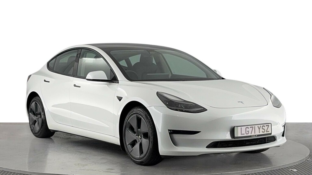 Tesla Model 3 Dual Motor Long Range Saloon 4 White #2
