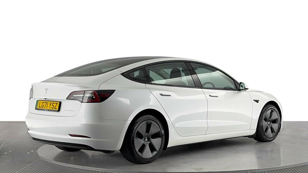 Tesla Model 3 Dual Motor Long Range Saloon 4 White #4