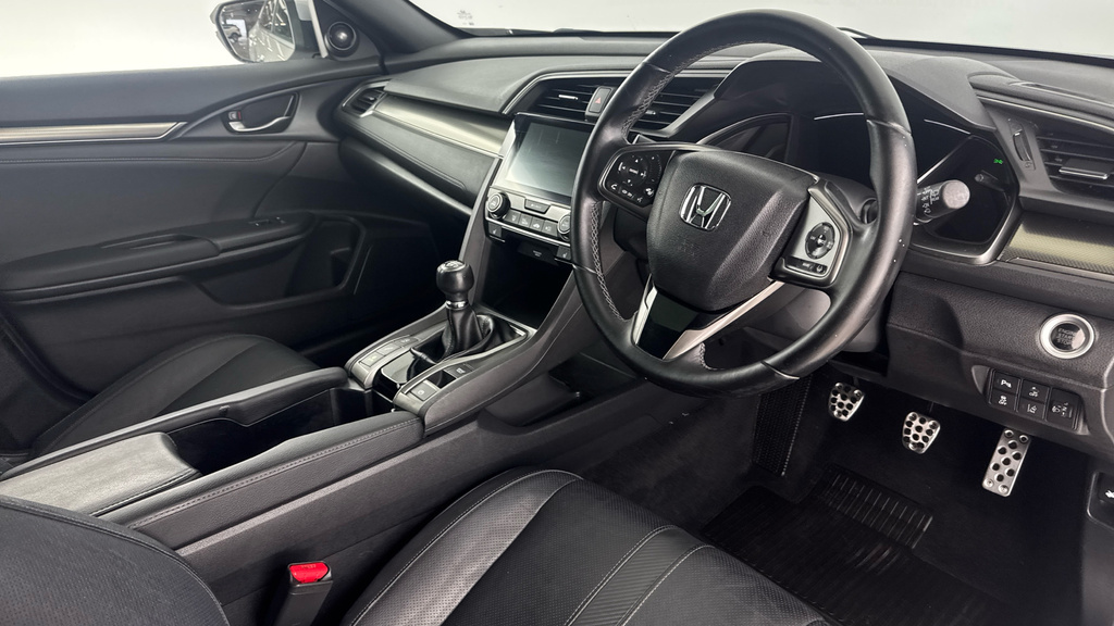 Honda Civic 1.5 Vtec Turbo Sport Cvt Silver #8
