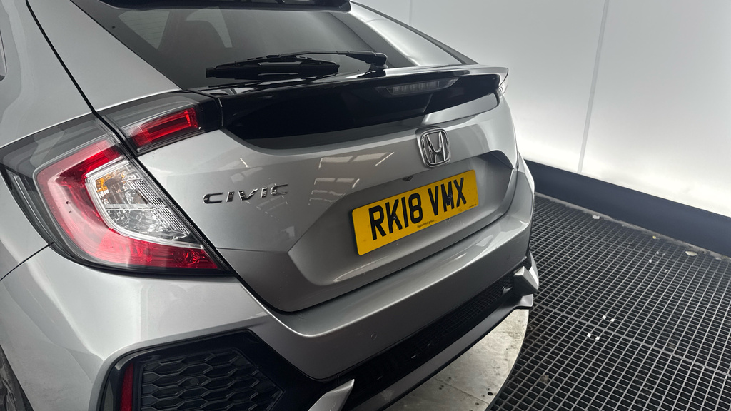 Honda Civic 1.5 Vtec Turbo Sport Cvt Silver #21