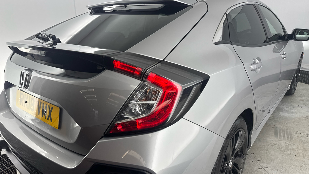 Honda Civic 1.5 Vtec Turbo Sport Cvt Silver #16