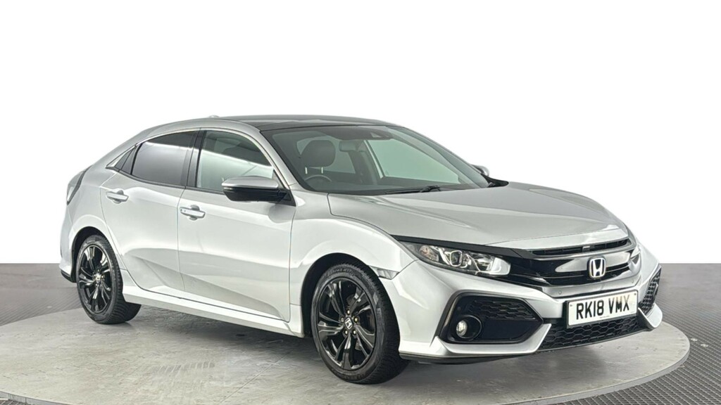 Honda Civic 1.6 I-dtec Ex Hatchback Euro 6 Silver #2