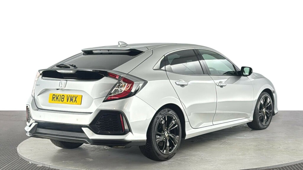 Honda Civic 1.6 I-dtec Ex Hatchback Euro 6 Silver #3