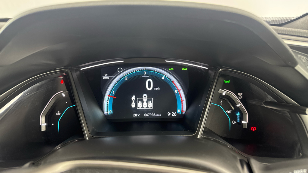 Honda Civic 1.5 Vtec Turbo Sport Cvt Silver #12