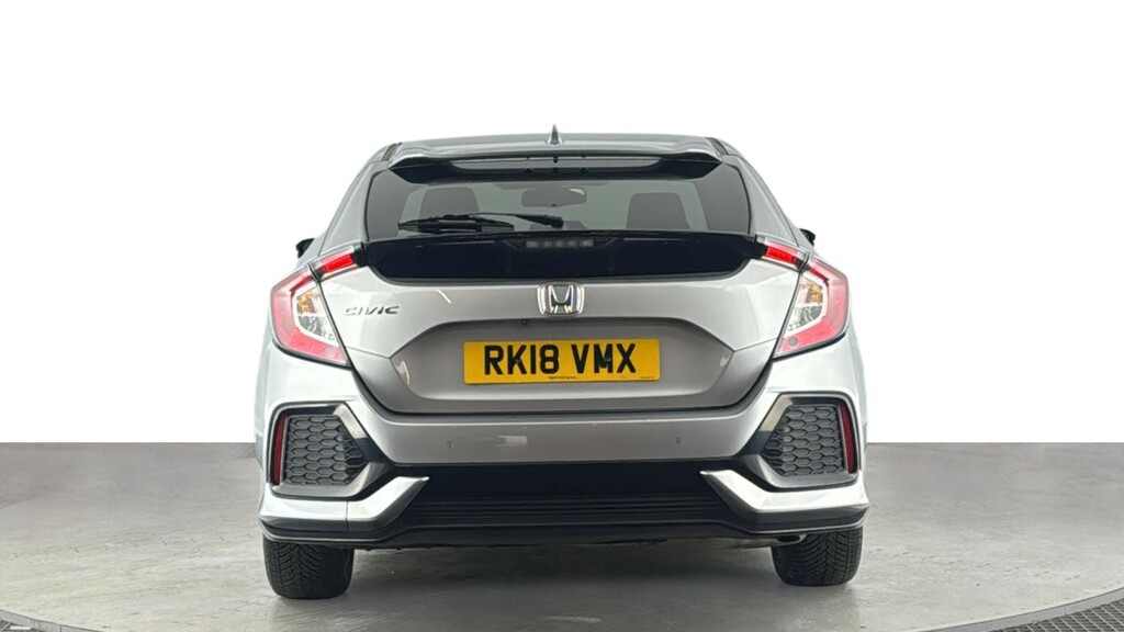 Honda Civic 1.6 I-dtec Ex Hatchback Euro 6 Silver #4