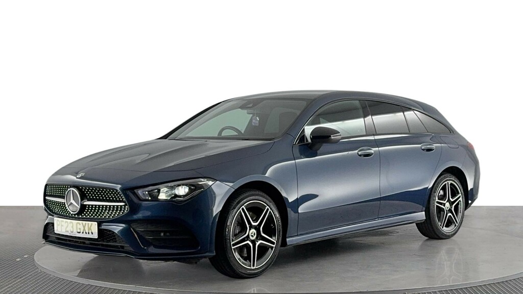Mercedes-Benz CLA Class 1.3 Cla250e 15.6Kwh Amg Line Premium Shooting Br Blue