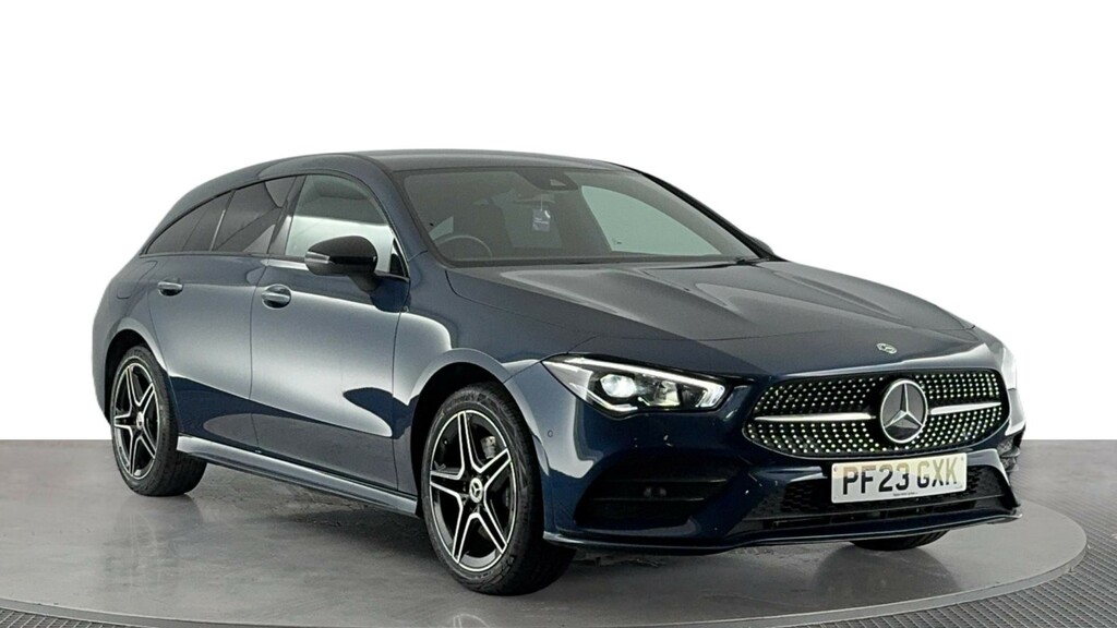 Mercedes-Benz CLA Class 1.3 Cla250e 15.6Kwh Amg Line Premium Shooting Br Blue #2
