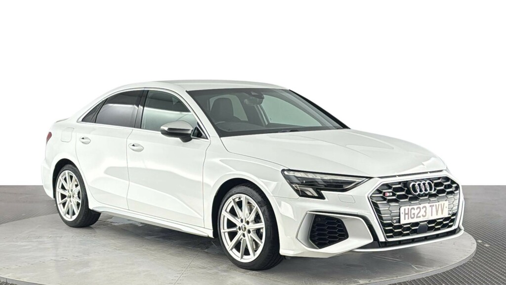 Audi S3 2.0 Tfsi Saloon S Tronic Quattro Euro 6 White #2