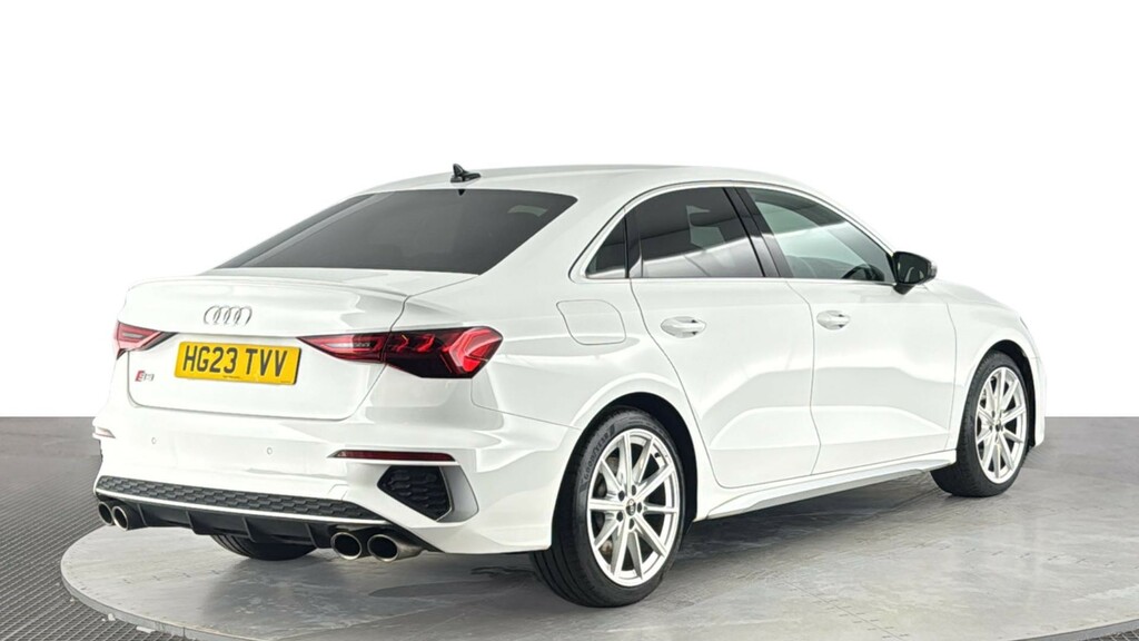 Audi S3 2.0 Tfsi Saloon S Tronic Quattro Euro 6 White #4
