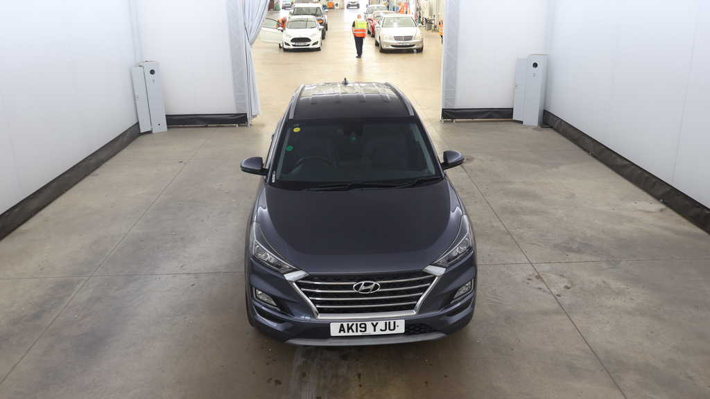 Hyundai Tucson 1.6 T-gdi Premium Se Euro 6 Ss Blue #3