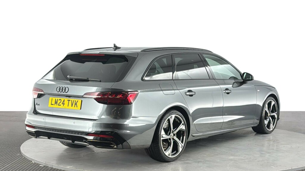 Audi A4 Avant 2.0 Tfsi 35 Black Edition Estate S Tron Grey #4