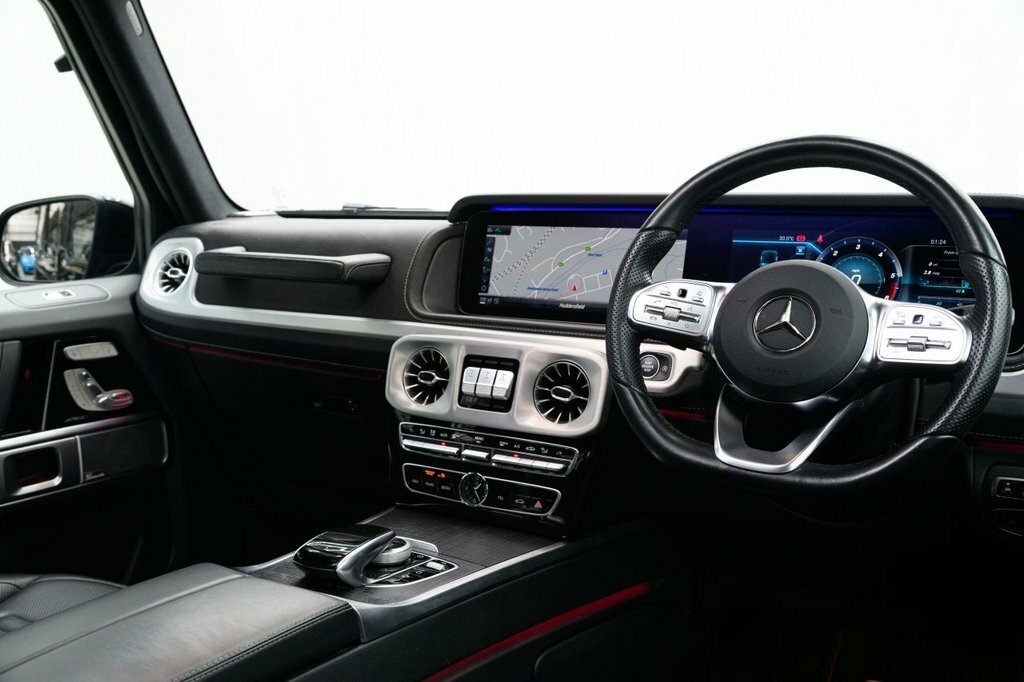 Mercedes-Benz G Class 4.0 G63 V8 Biturbo Amg Spds9gt 4Matic Euro 6 Ss White #35