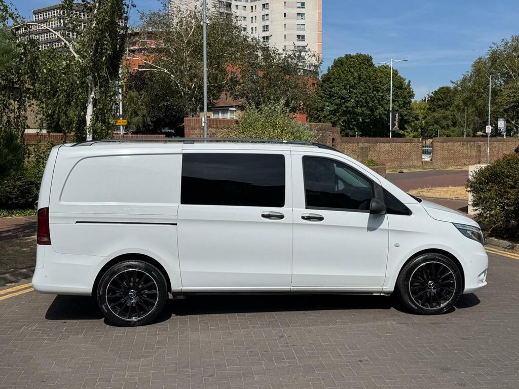 Mercedes-Benz Vito 2.1 114 Cdi Bluetec Crew Van Rwd L2 Euro 6 Ss 5 White #3