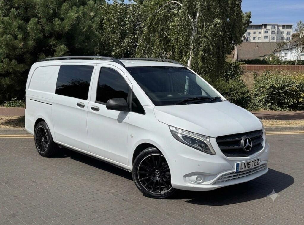 Mercedes-Benz Vito 2.1 114 Cdi Bluetec Crew Van Rwd L2 Euro 6 Ss 5 White