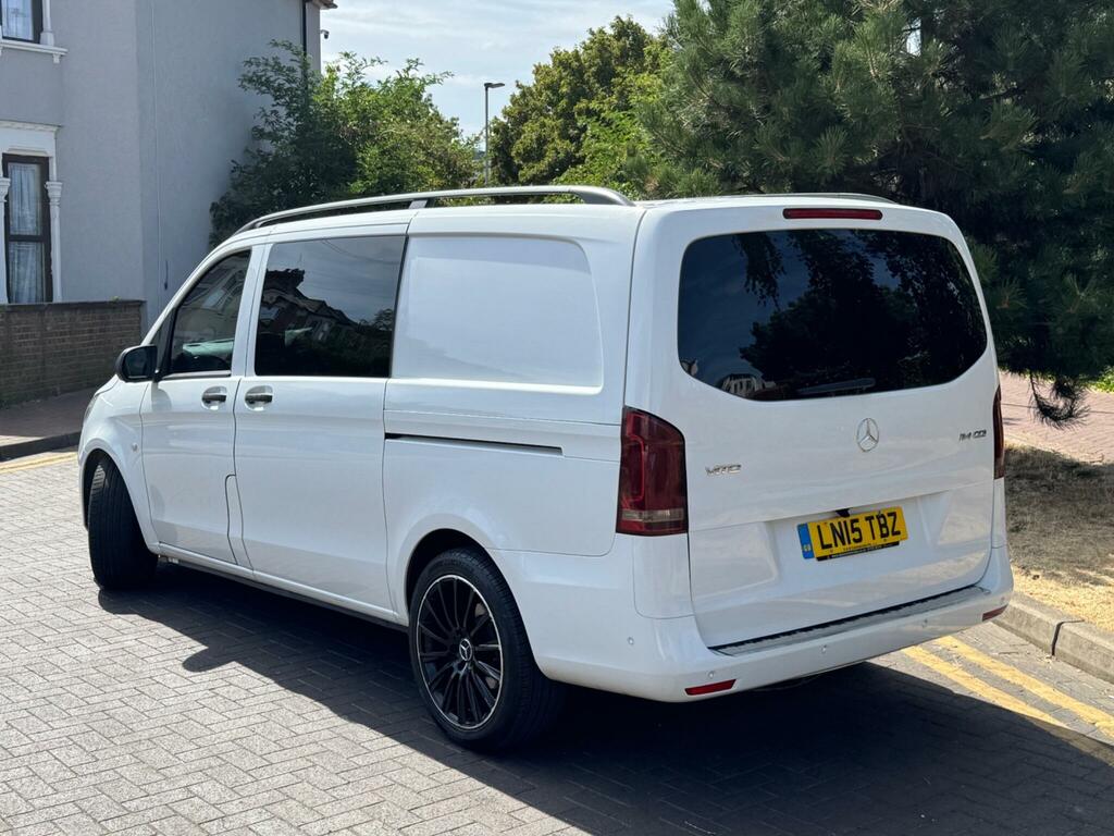 Mercedes-Benz Vito 2.1 114 Cdi Bluetec Crew Van Rwd L2 Euro 6 Ss 5 White #5