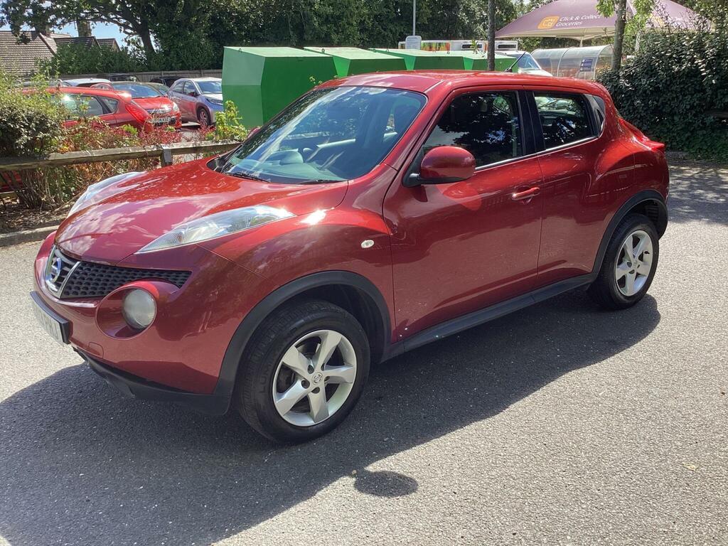 Nissan Juke 1.6 Visia Euro 5 EK13PHJ Red #4