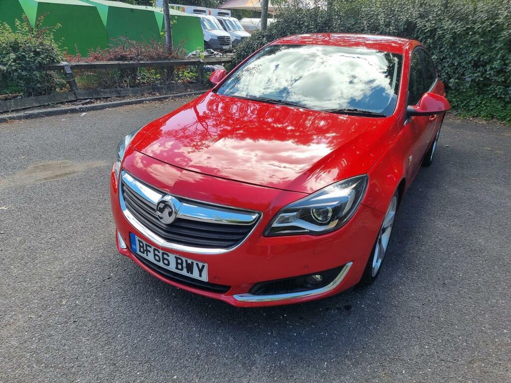 Vauxhall Insignia Sri Nav Red #4