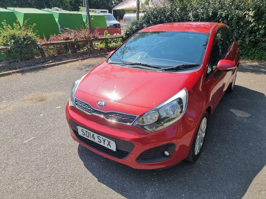 Kia RIO 2 Red #4