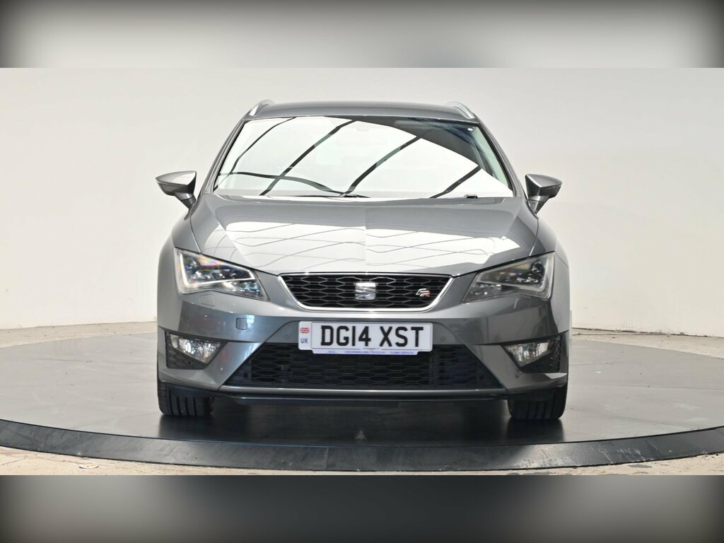 Seat Leon 2.0 Tdi Cr Fr Sport Tourer Euro 5 Ss Grey #2