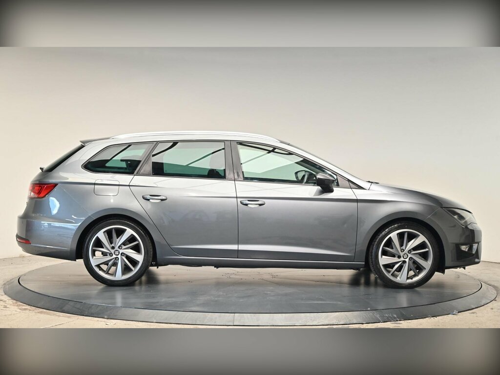Seat Leon 2.0 Tdi Cr Fr Sport Tourer Euro 5 Ss Grey #4