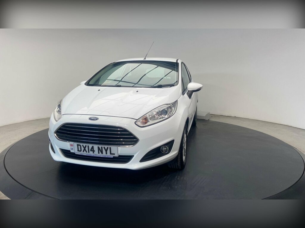 Ford Fiesta 1.5 Tdci Zetec Euro 5 White #4