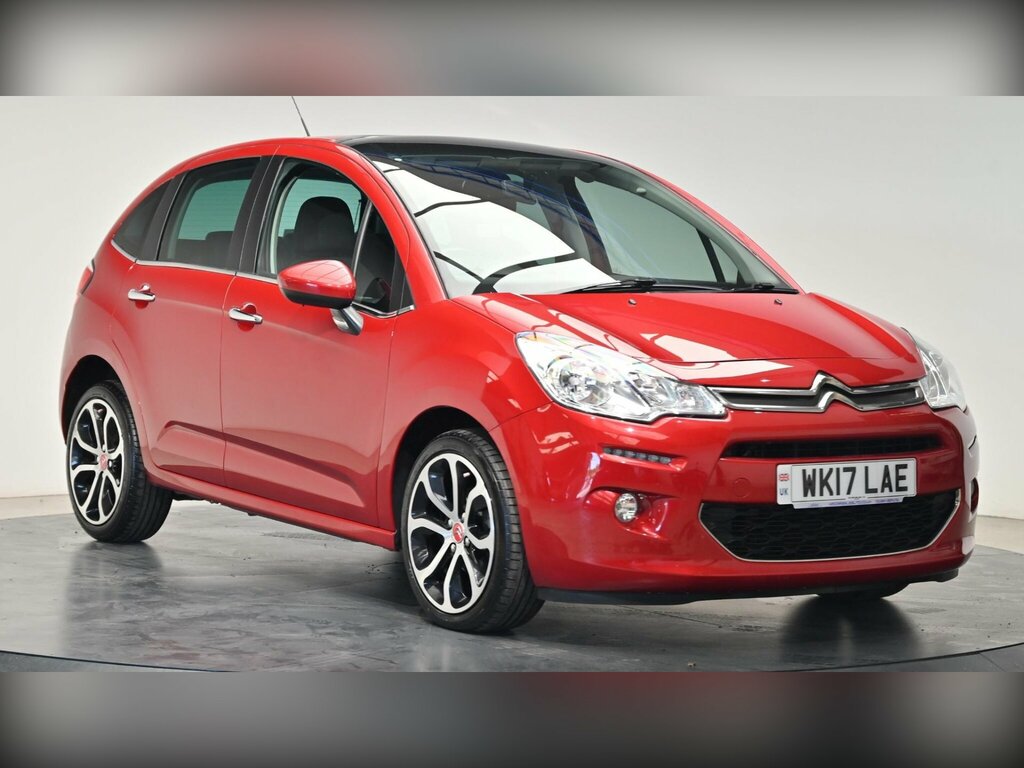 Citroen C3 1.6 Bluehdi Platinum Euro 6 Ss Red