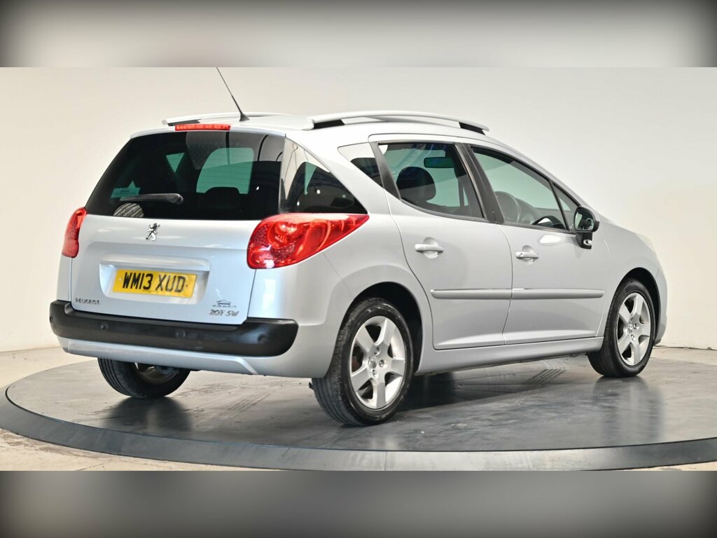 Peugeot 207 SW 1.6 Hdi Allure Euro 5 Silver #6