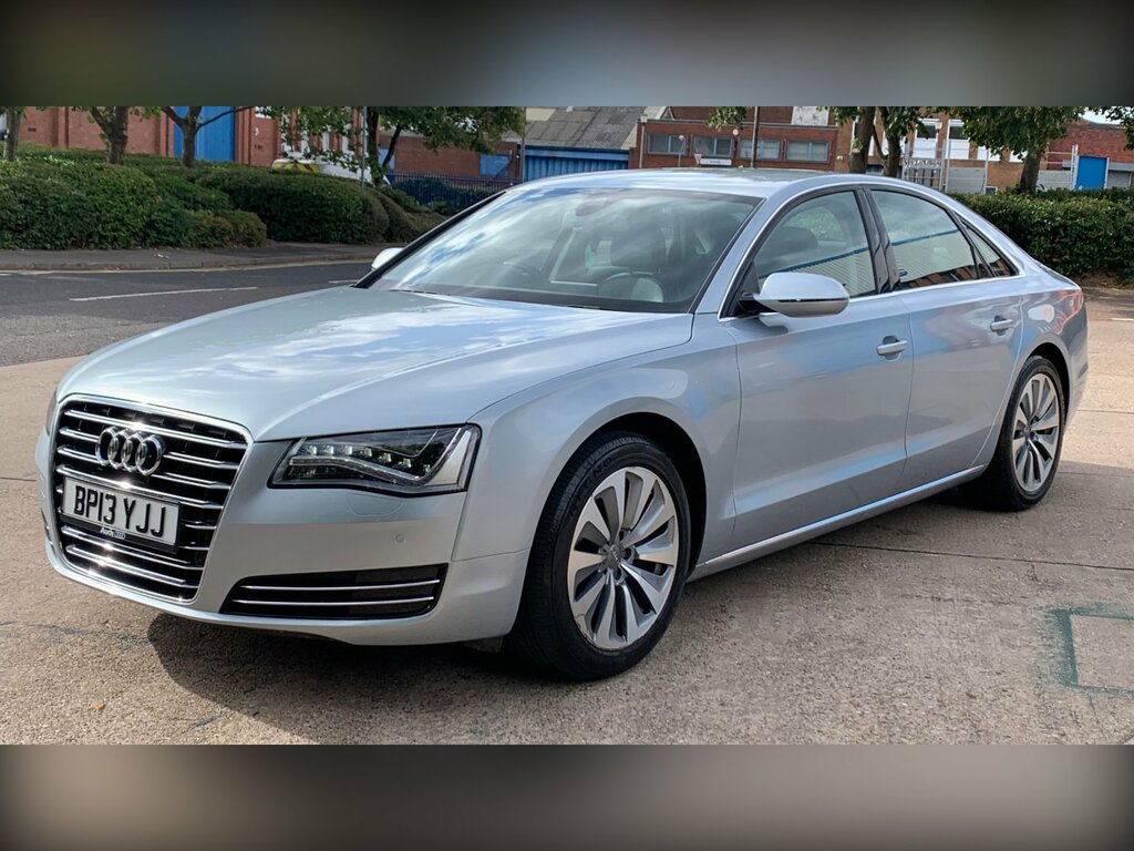 Audi A8 2.0 Tfsi Hybrid Saloon Ule Silver #3