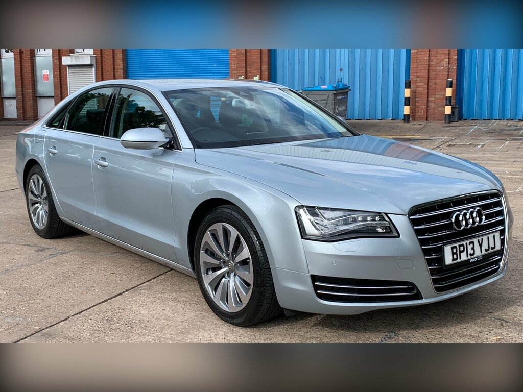Audi A8 2.0 Tfsi Hybrid Saloon Ule Silver