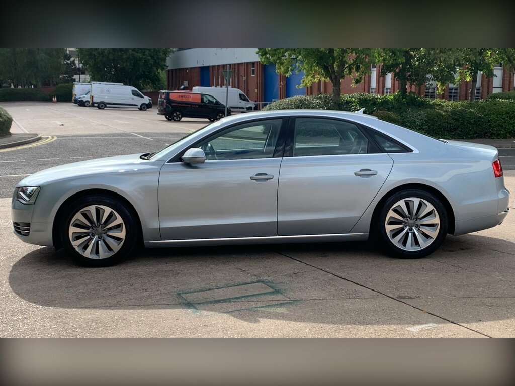 Audi A8 2.0 Tfsi Hybrid Saloon Ule Silver #4