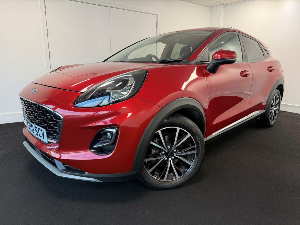 Ford Puma 1.0T Ecoboost Mhev Titanium Suv Red