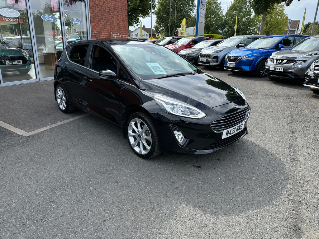 Ford Fiesta Titanium X 1.0L Ecoboost 125Ps Fwd 7 Speed MA21WNZ Black