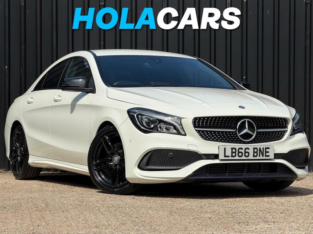 Mercedes-Benz CLA Class 1.6 Cla180 Amg Line Coupe 7G-dct Euro 6 S S White