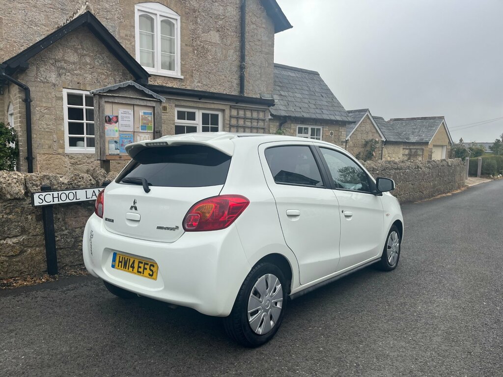Mitsubishi Mirage 1.2 2 Hatchback Euro 5 Ss 79 White #4