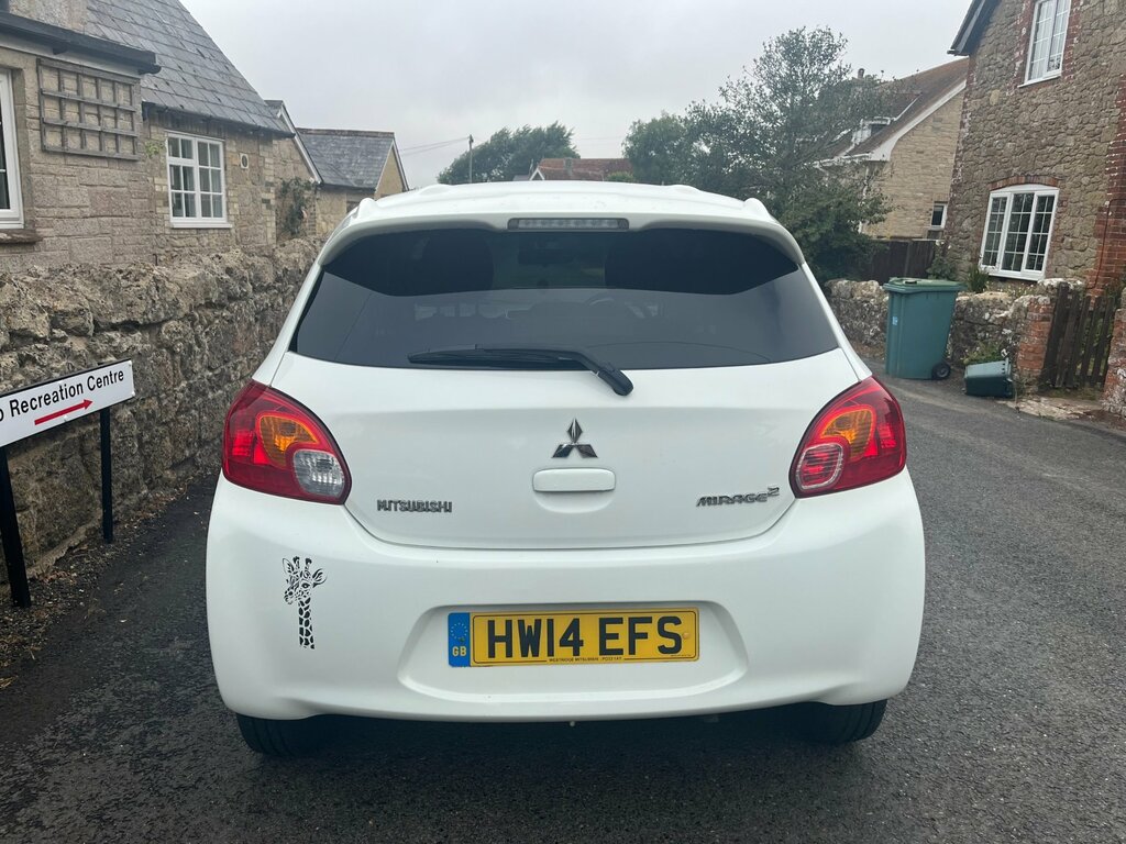 Mitsubishi Mirage 1.2 2 Hatchback Euro 5 Ss 79 White #5