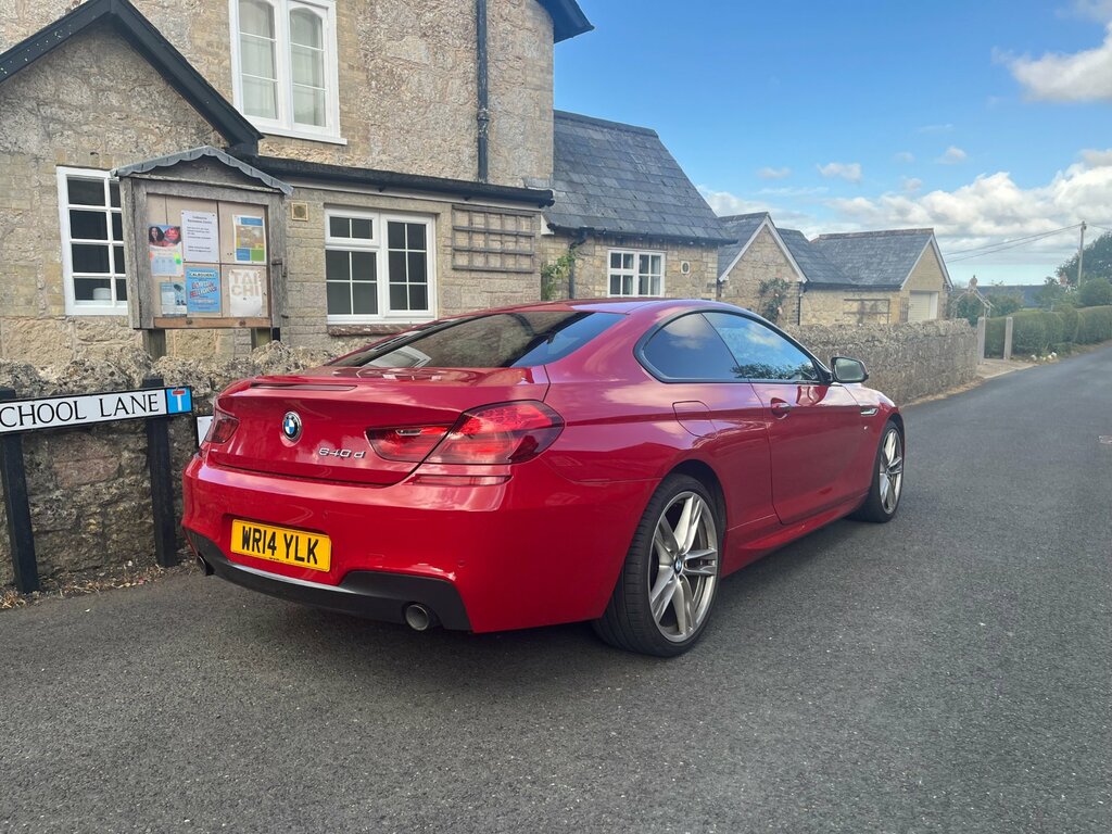 BMW 6 Series Gran Coupe 3.0 640D M Sport Coupe Euro 5 Ss Red #4