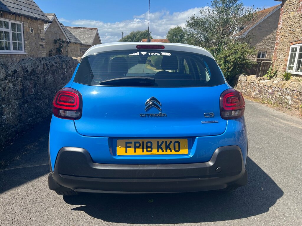 Citroen C3 1.2 Puretech Feel Hatchback Euro Blue #4