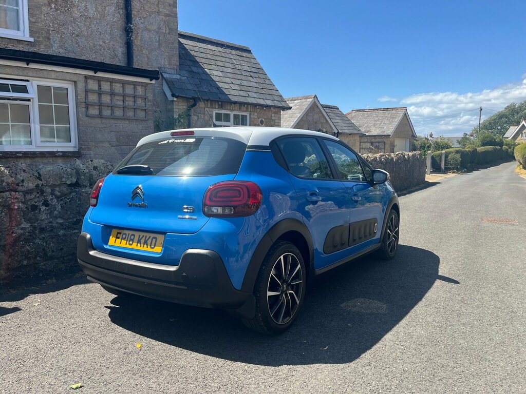 Citroen C3 1.2 Puretech Feel Hatchback Euro Blue #3