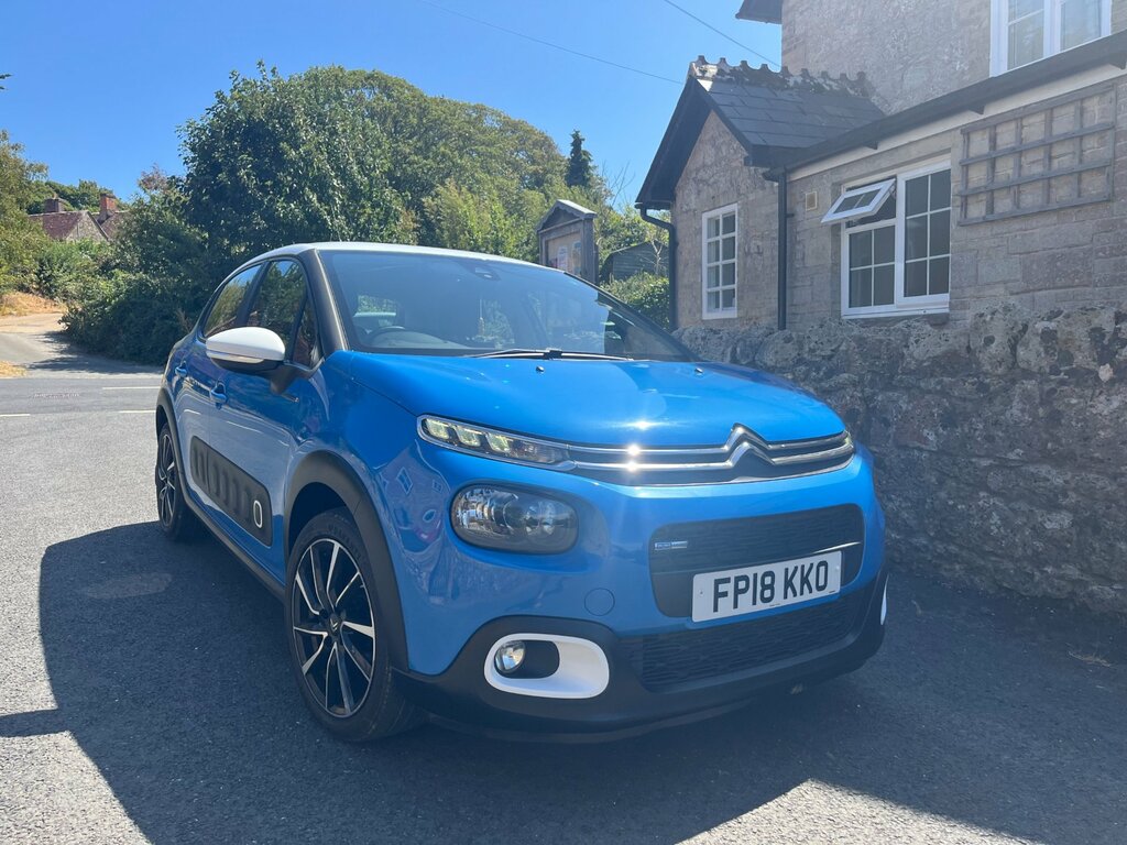 Citroen C3 1.2 Puretech Feel Hatchback Euro Blue